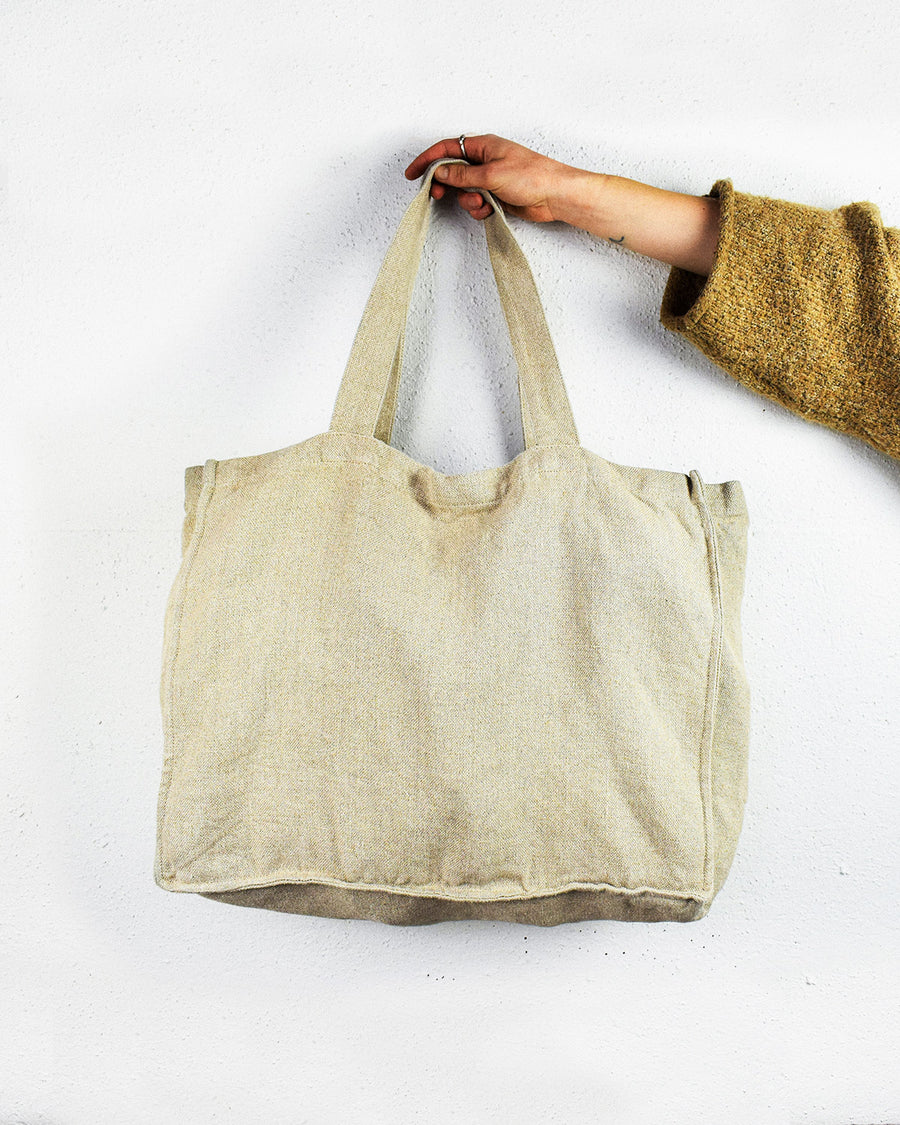 Linen Market Tote